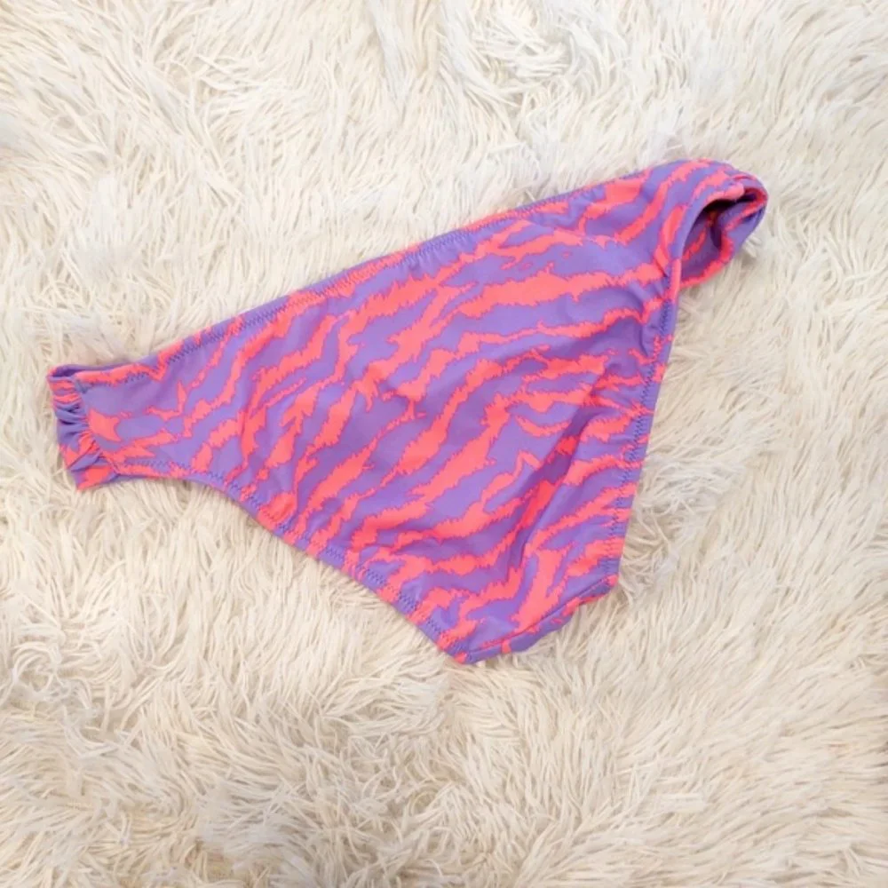 Victoria's Secret Cinched Bikini Bottoms Tiger - Picture 2 of 2